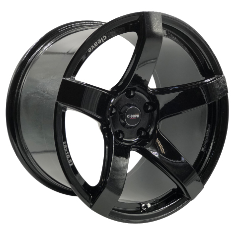 CLEAVE RACING FL53 18x9.5J +18 5H-114.3 ガンメタ/マシンド 4